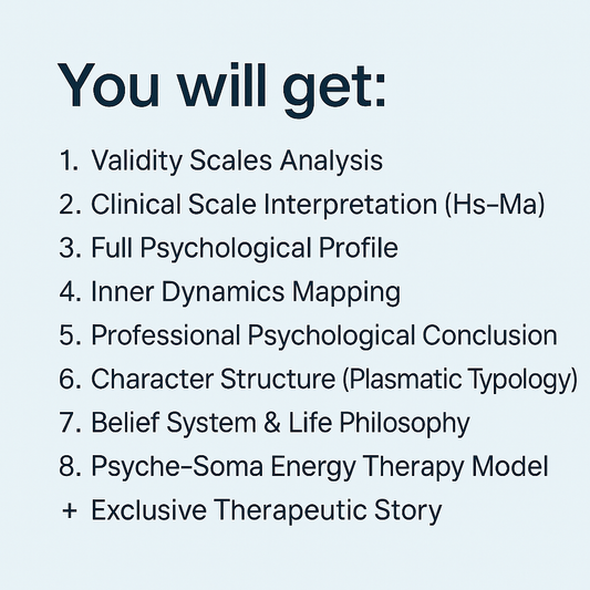 mMMPI — Advanced Psychological Personality Assessment